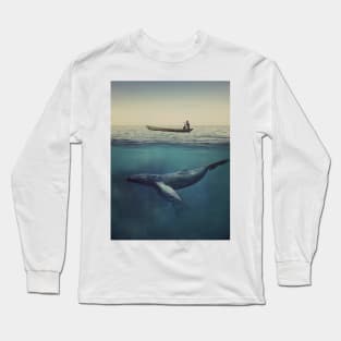 Old Sea and the Man Long Sleeve T-Shirt